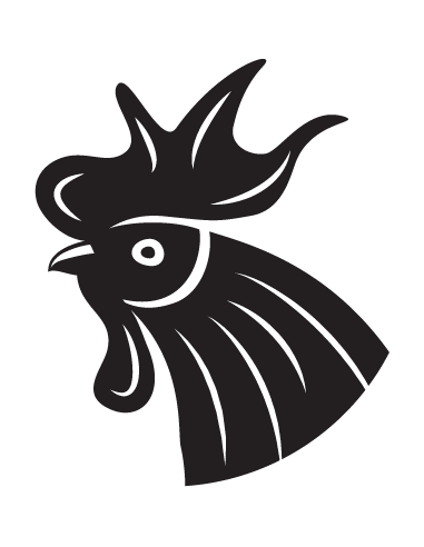 Sticker Tête de Poulet