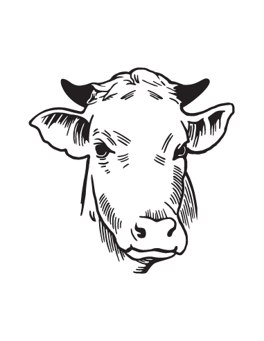 Sticker Tête de Veau