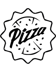 Sticker logo pizzeria 1