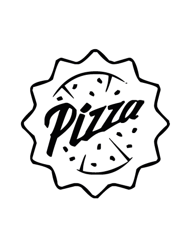 Sticker logo pizzeria 1