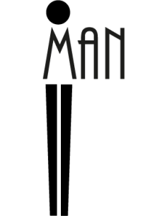 Sticker symbole homme