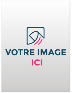 Impression sur autocollant rectangle portrait