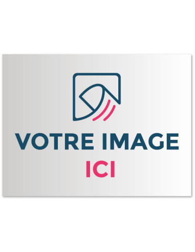Autocollant rectangle paysage sur-mesure