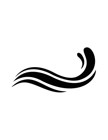 Sticker Logo Vague 1