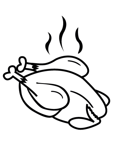 Sticker Poulet Rôti