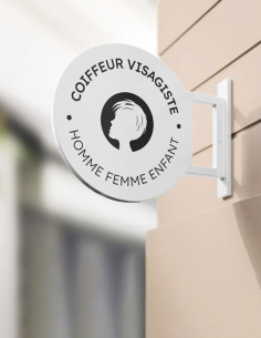 Stickers vinyle pour enseigne de magasin