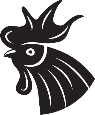 Sticker Tête de Poulet