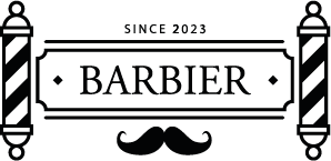 Sticker texte barbier 1