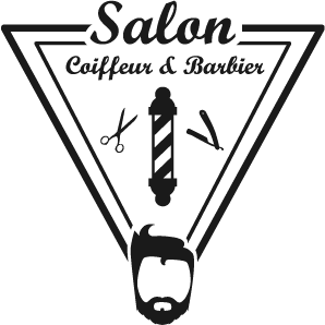 Sticker salon barbier 1