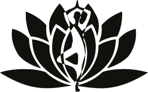Sticker lotus yoga