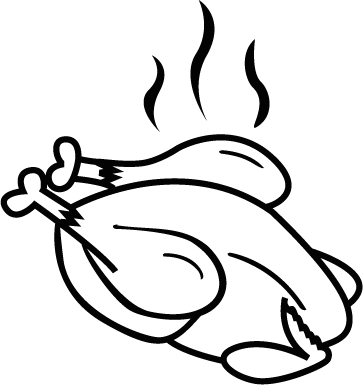 Sticker Poulet Rôti