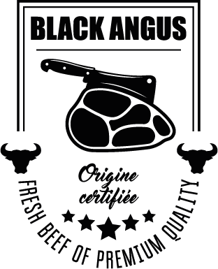 Sticker Origine Black Angus