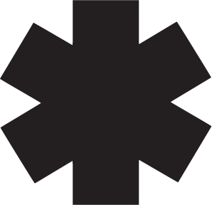 Sticker Croix Ambulancier 02